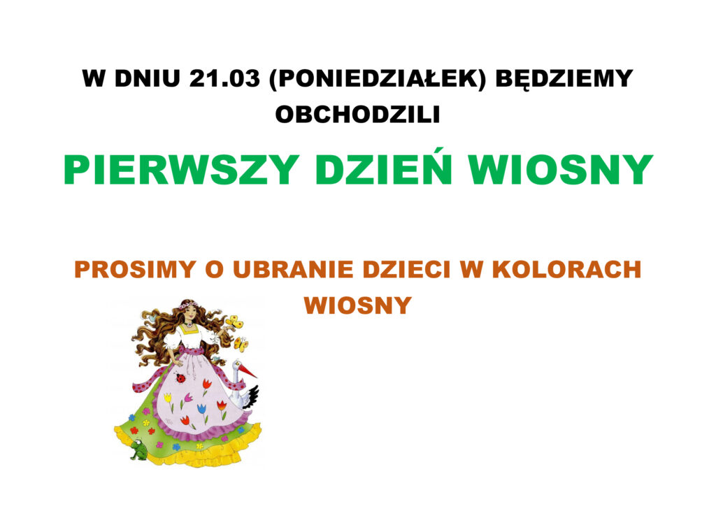 Pierwszy Dzień Wiosny