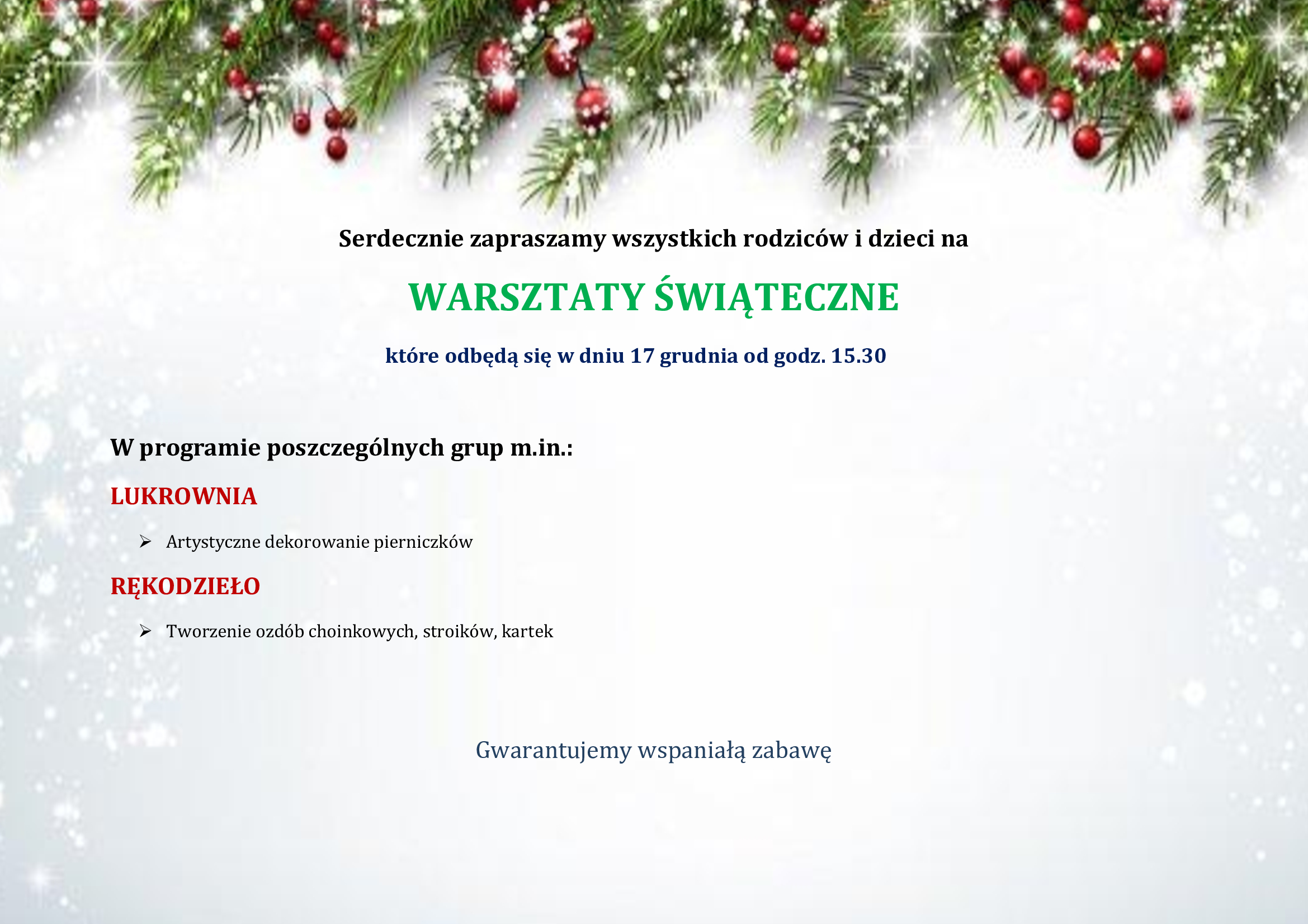 warsztaty-świąteczne